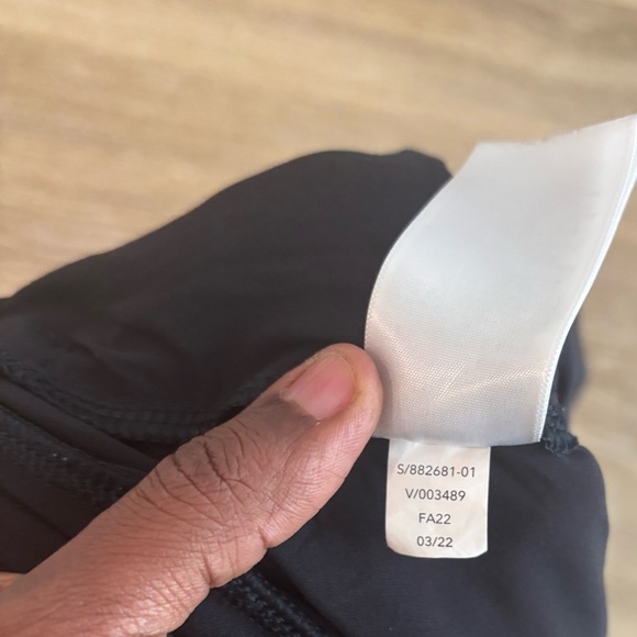 Athleta Cardiff Pant Womens Sz 20 Black Belted High Waist Travel Trouser Office - Picture 5 of 7